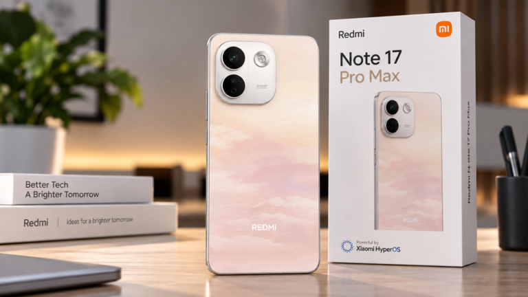 Redmi Note 17 Pro Max with 10,000mAh battery and 100W charging
